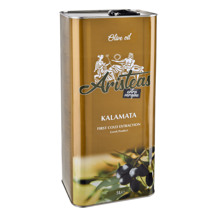 Olivenöl Extra Nativ P.D.O Kalamata (5L) Aristeas von Aristeas bei Araxxon - Hochwertiges griechisches Produkt. Olivenöl Extra Nativ P.D.O Kalamata (5L) Aristeas από Aristeas στο Araxxon - Αυθεντικό ελληνικό προϊόν.